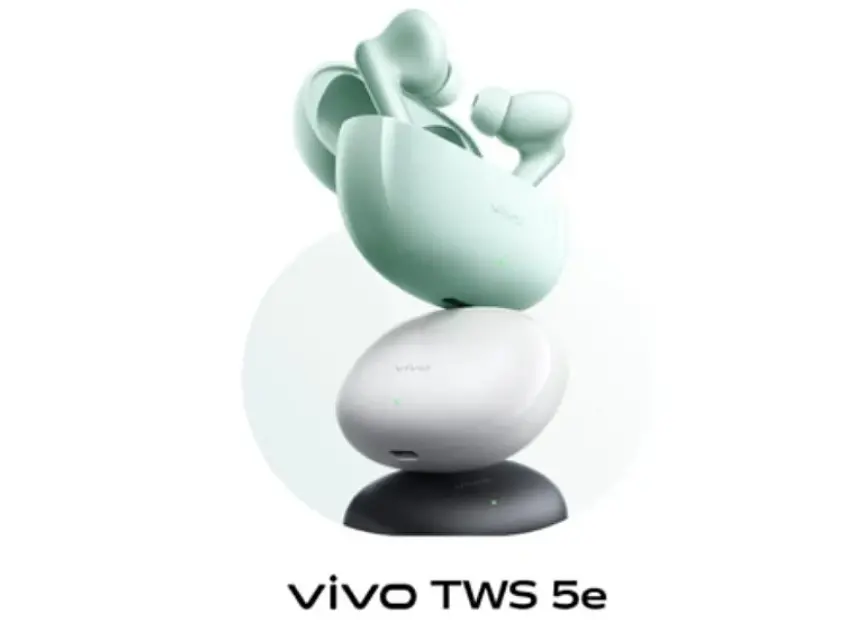 Vivo TWS 5e tanıtıldı: 55 saat pil ömrü ve 55 dB aktif gürültü engelleme sunuyor