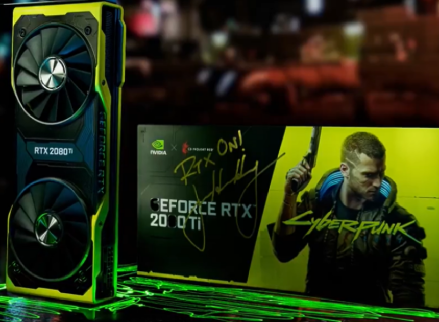 Cyberpunk 2077 beşinci yaşında NVIDIA ’dan sürpriz bir koleksiyon çekilişi geldi