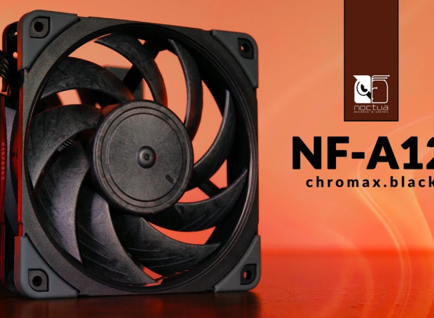 Noctua siyah NF-A12x25 G2 fanlarını COMPUTEX 2026’da tanıtabilir