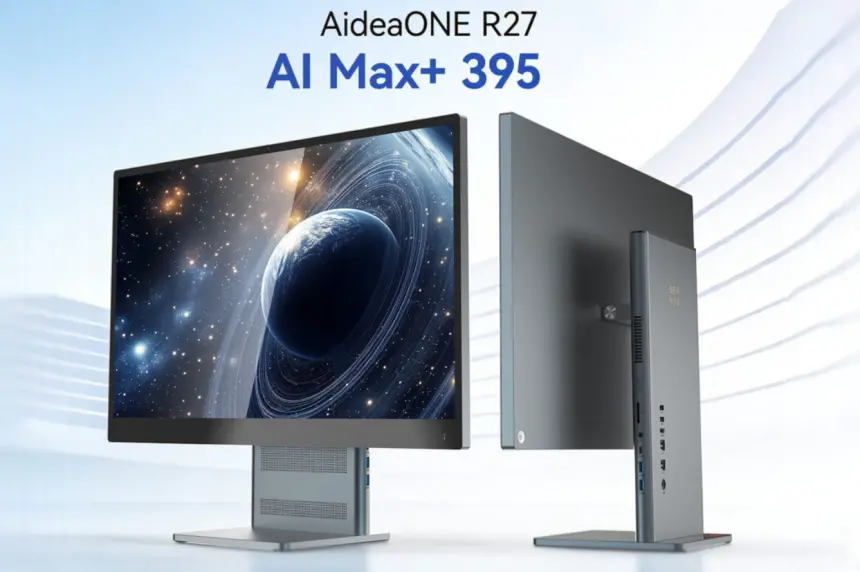 Ryzen AI Max+ 395’li AidaONE R27 sahneye çıktı