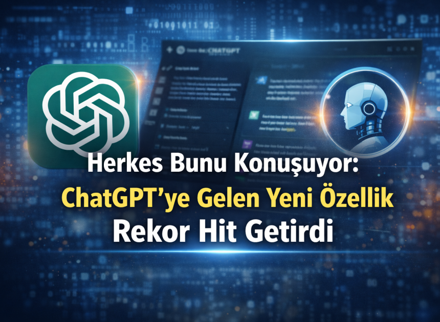 Herkes Bunu Konuşuyor: ChatGPT’ye Gelen Yeni Özellik Rekor Hit Getirdi