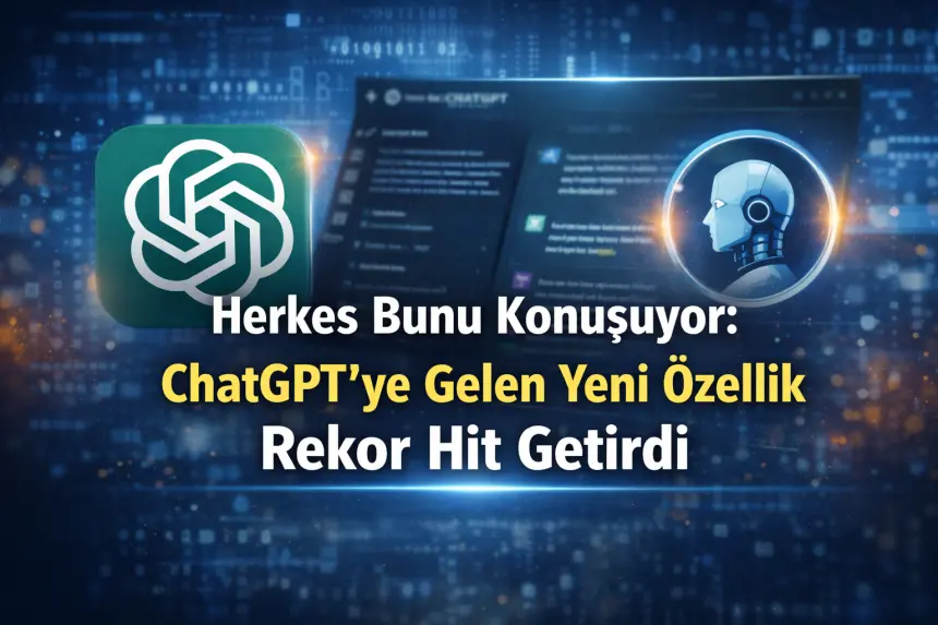 Herkes Bunu Konuşuyor: ChatGPT’ye Gelen Yeni Özellik Rekor Hit Getirdi