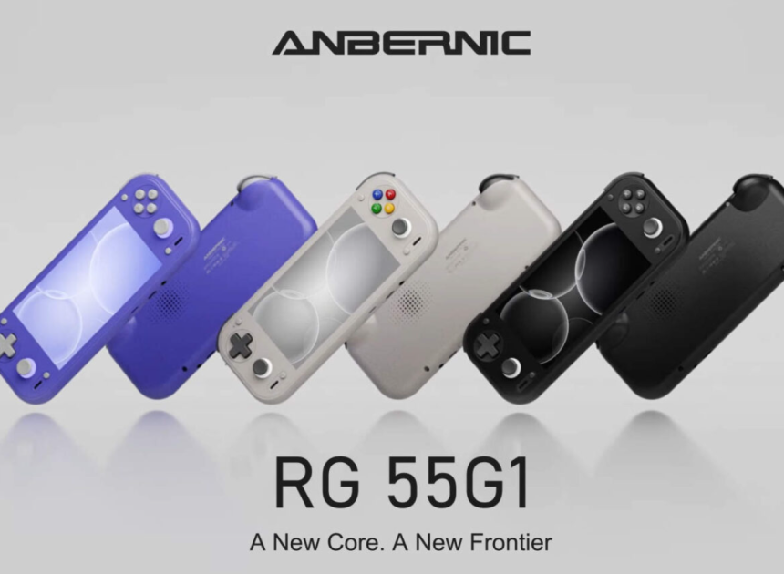 Anbernic RG 55G1, Switch Lite benzeri tasarımıyla tanıtıldı