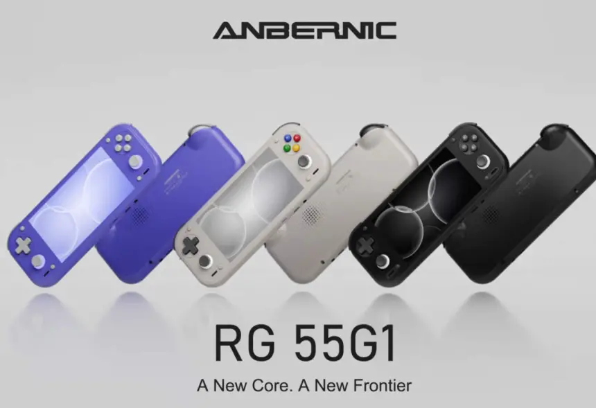 Anbernic RG 55G1, Switch Lite benzeri tasarımıyla tanıtıldı