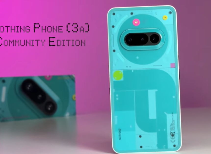 Buzlu turkuaz Nothing Phone 3a CE koleksiyonluk hale gelerek zor bulunuyor!