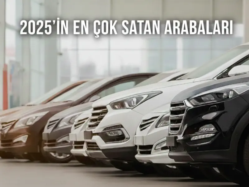Türkiye’nin 2025’te en çok tercih ettiği otomobil markaları sıralandı