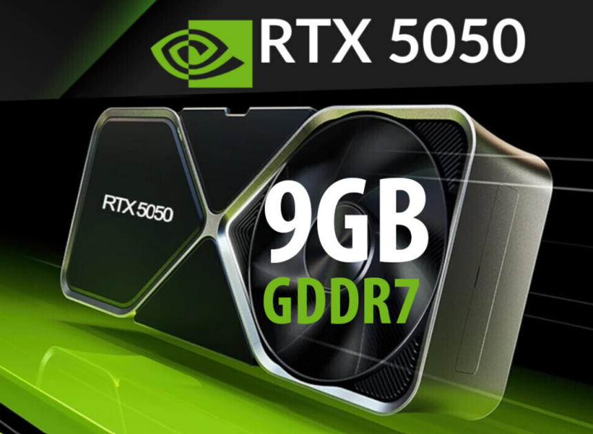 NVIDIA RTX 5050 9 GB ertelendi bütçe segmentte RTX 3060 geri dönüyor