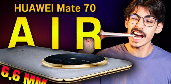 BU İNCELİĞE BU PİL NASIL SIĞDI? 🤯 HUAWEI MATE 70 AIR