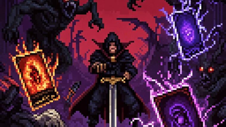 Vampire Survivors'ın yan oyunu Vampire Crawlers 21 Nisan'da çıkıyor