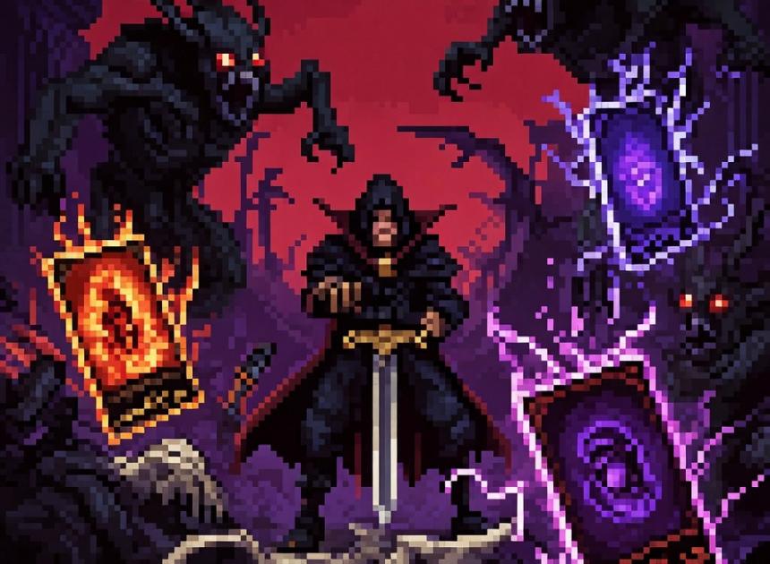 Vampire Survivors'ın yan oyunu Vampire Crawlers 21 Nisan'da çıkıyor