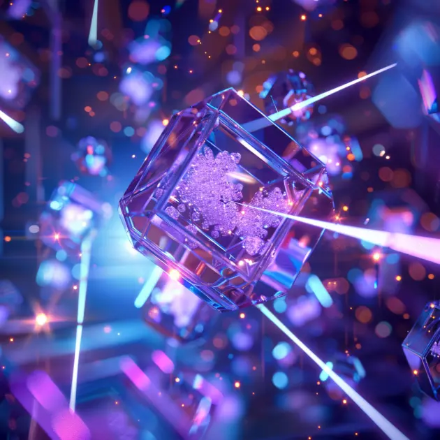 Işık dalgaları kristal oluşumunda uzaktan kumanda görevi görüyor