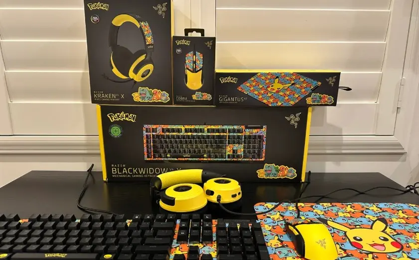 Razer resmi Pokémon PC oyun aksesuarlarını piyasaya sürdü