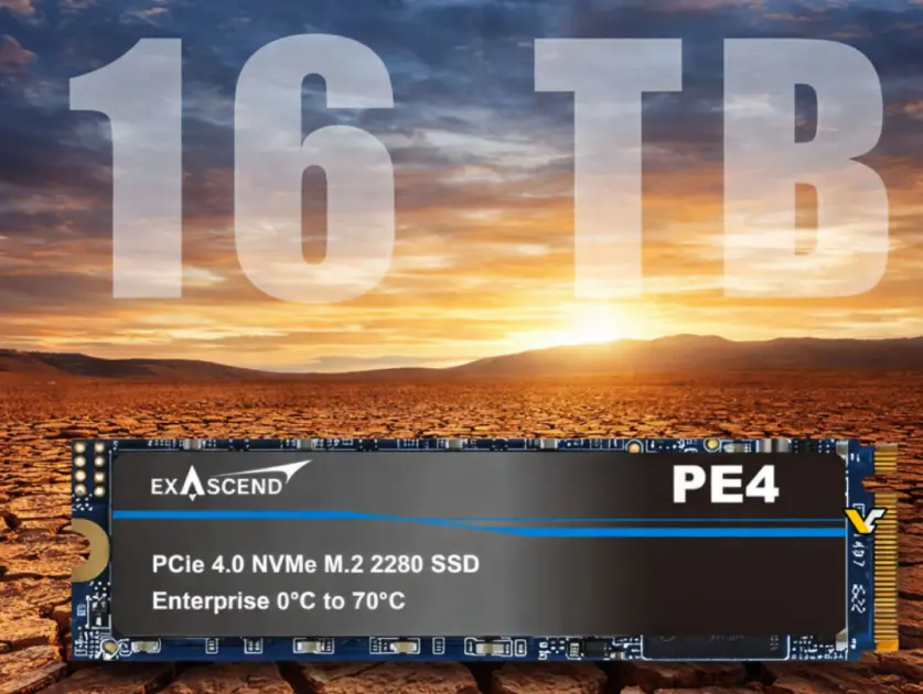 16 TB M.2 SSD Amazon’da dudak uçuklatan fiyatla satışta