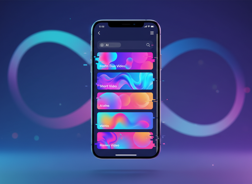 Meta yapay zeka destekli kısa video platformu Vibes
