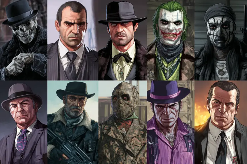 En iyi GTA kötü karakterleri!