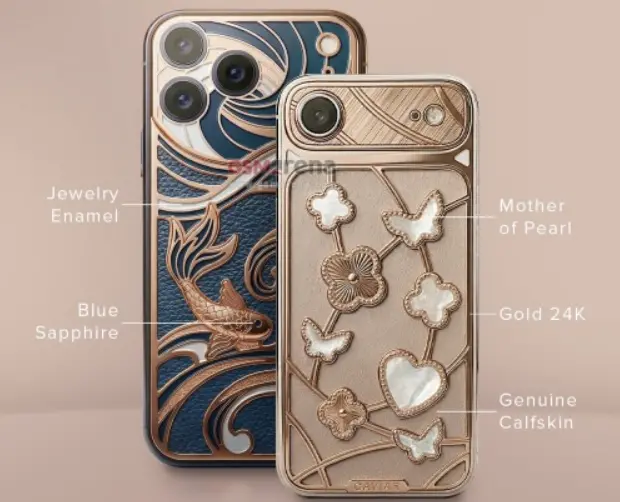 Caviar 24 ayar altınlı iPhone Air ile yine sınırları zorladı!