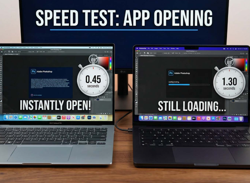 Windows dizüstüler, eski MacBook Pro modellerine karşı hız farkını kapatıyor