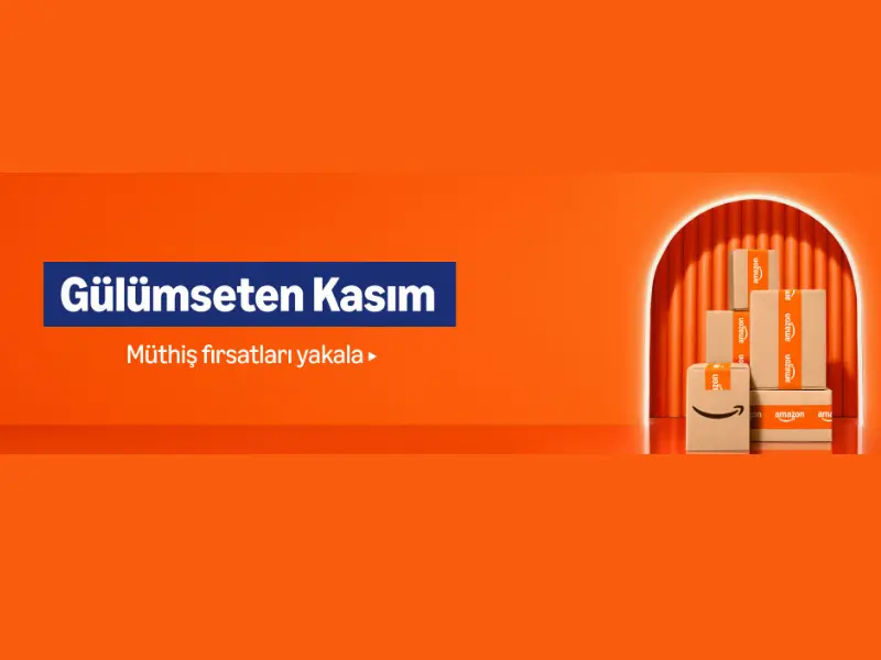 Amazon Gülümseten Kasım kampanyasında moda giyim ürünlerde indirim var
