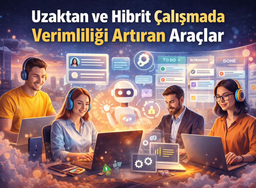 Türkiye’de Uzaktan Çalışma: Verimliliği Artıran Otomasyon Araçları