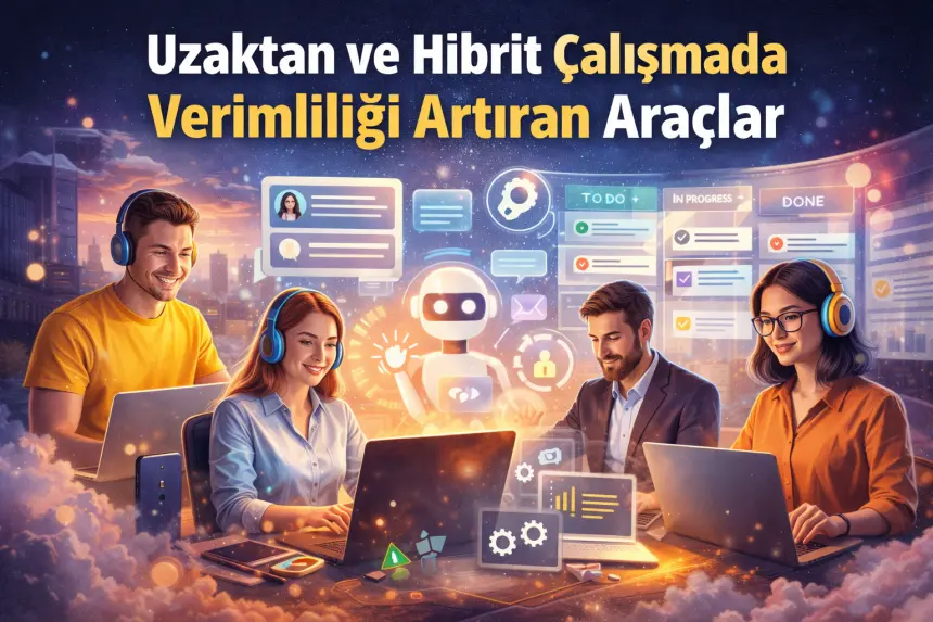 Türkiye’de Uzaktan Çalışma: Verimliliği Artıran Otomasyon Araçları