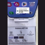 Galaxy A57 5G mağaza teşhirinde görüntülendi