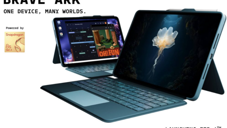 Brave Ark 2 mobil bilgisayar algısını bozabilir!