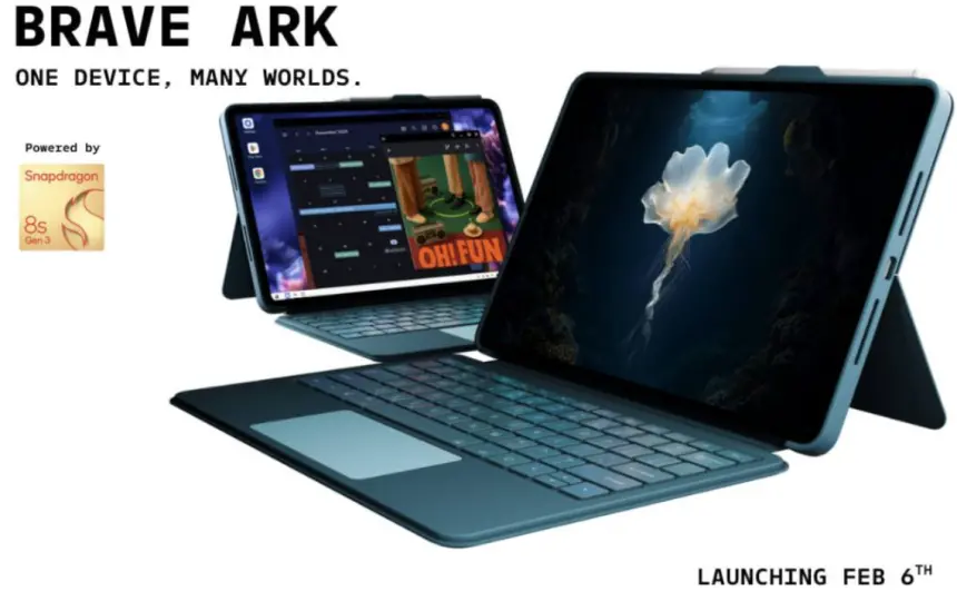 Brave Ark 2 mobil bilgisayar algısını bozabilir!