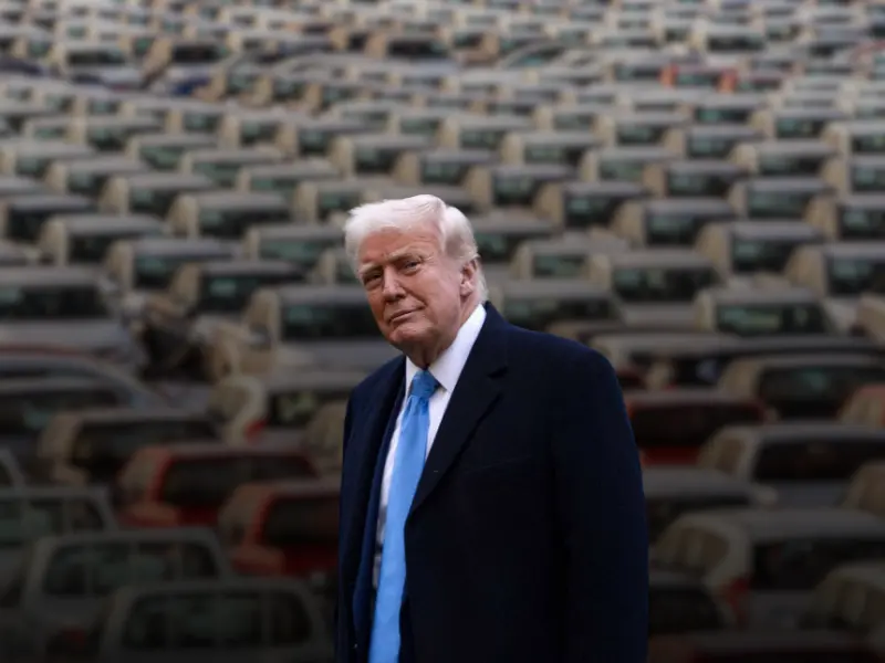 Trump'ın ek vergileri sonrası Avrupa limanlarında otomobil yığını oluştu