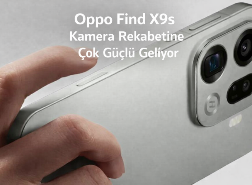 Oppo Find X9s Kamera Rekabetine Çok Güçlü Geliyor