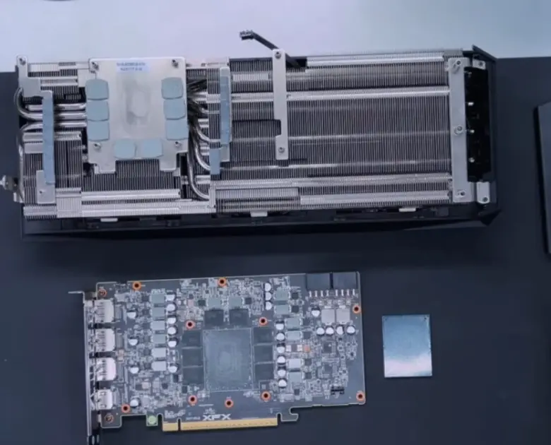 XFX RX 9070 XT, ağır soğutucu nedeniyle arızalandı: Brezilyalı teknisyen kartı elle yeniden lehimleyerek kurtardı