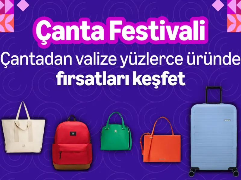 Amazon.com.tr Çanta Festivali başladı