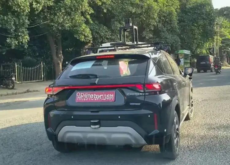 Maruti Suzuki Fronx Hybrid test edilirken görüntülendi