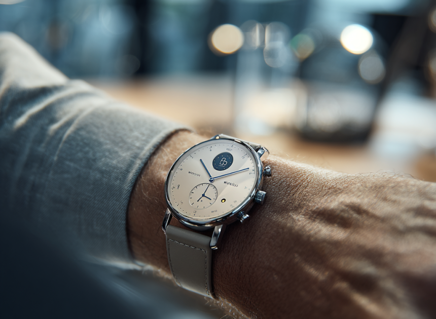 Hem stil hem performansı Withings ScanWatch 2