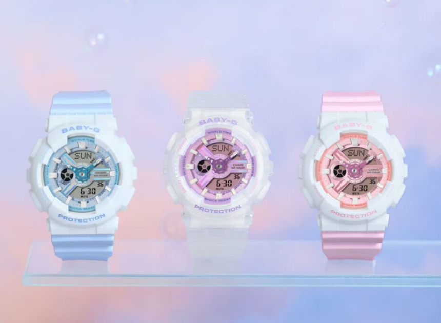 Casio pastel renkli yeni Baby-G saatlerini tanıttı