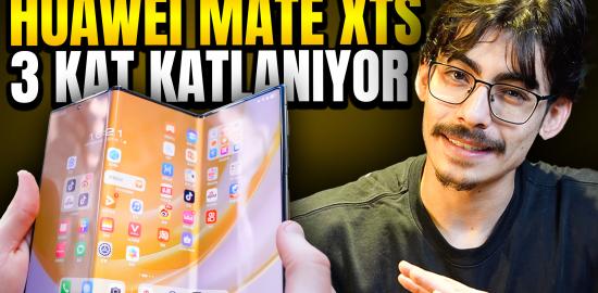 Dünyanın En İnce Üçe Katlanabilir Telefonu! ( Huawei Mate XTS )