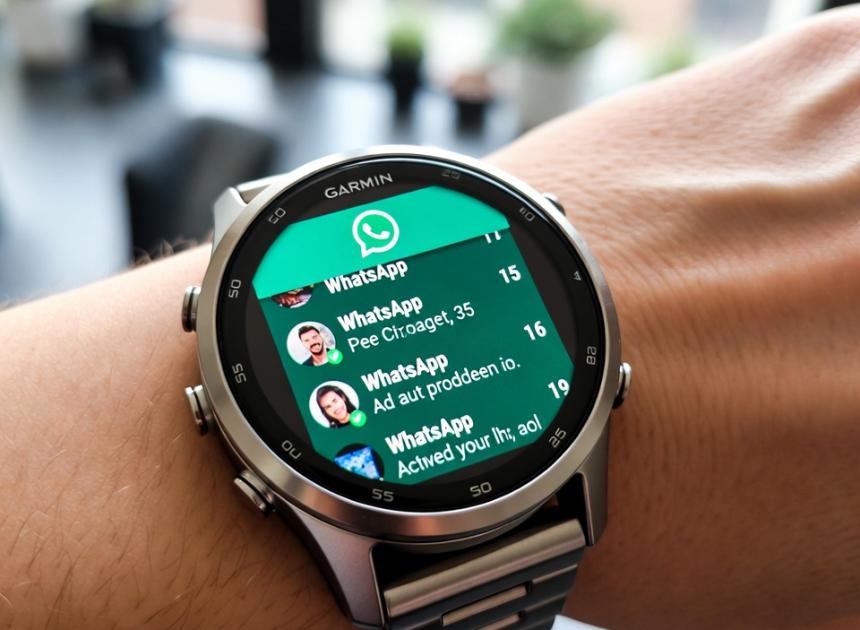 WhatsApp artık seçili Garmin akıllı saatler için resmi uygulama