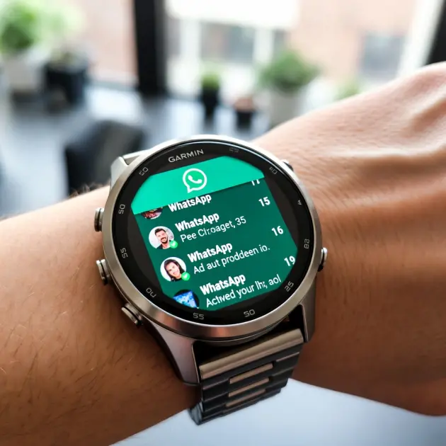 WhatsApp artık seçili Garmin akıllı saatler için resmi uygulama