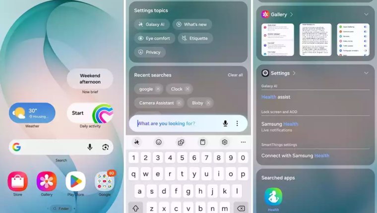 One UI 8.5 ile Finder artık ana ekranda: arama deneyimi daha erişilebilir hale geliyor