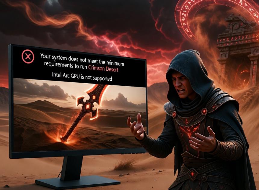 Crimson Desert Intel Arc GPU'larda çalışmıyor