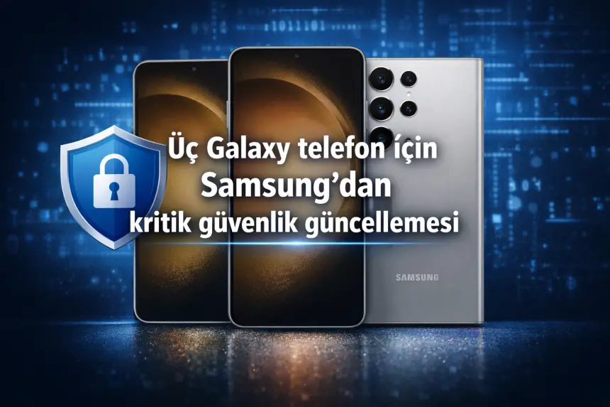 Üç Samsung modeli için yeni güvenlik paketi yayınlandı