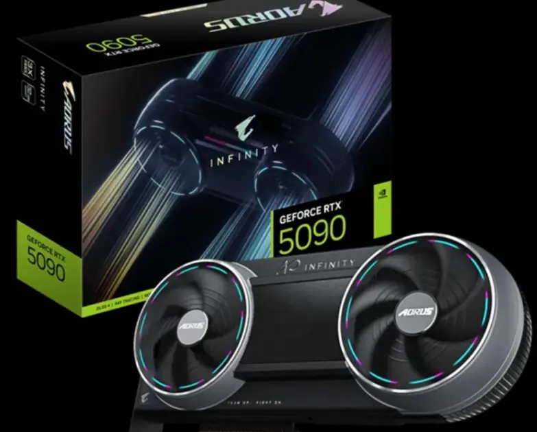 AORUS GeForce RTX 5090 INFINITY resmen görücüye çıktı