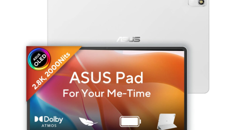 2,8K 144 Hz OLED ekran, Dimensity 8300 işlemci ve 9.000 mAh bataryalı ASUS Pad, 6 Ağustos'ta Hindistan'da piyasaya sürülüyor
