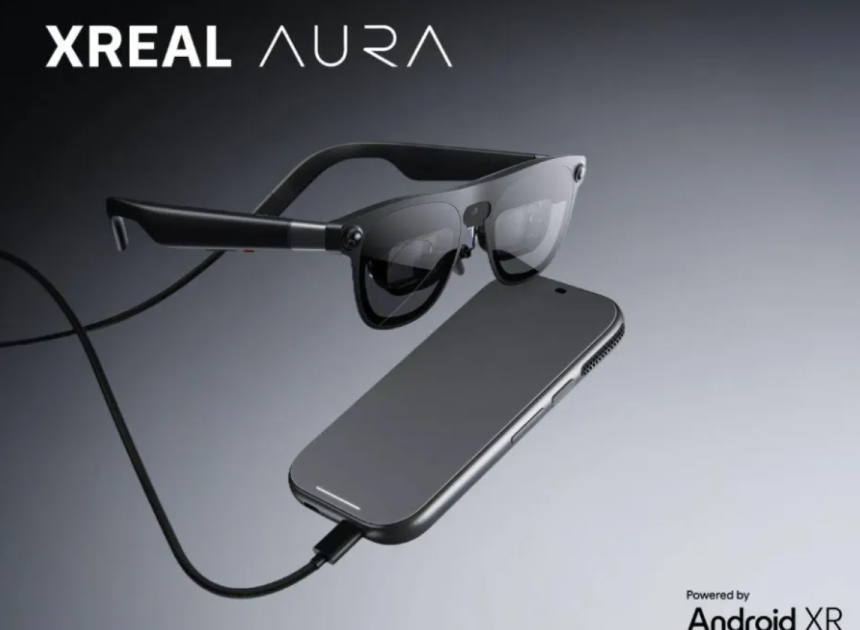 Google/Xreal Aura XR gözlükleri ön siparişe açıldı