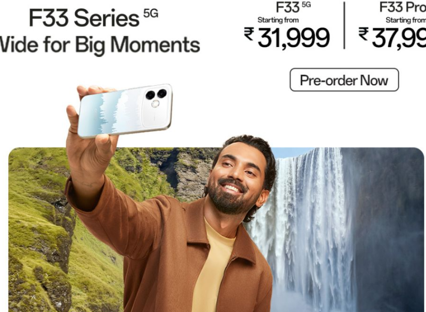 Oppo F33 Serisi 5G Hindistan’da tanıtıldı