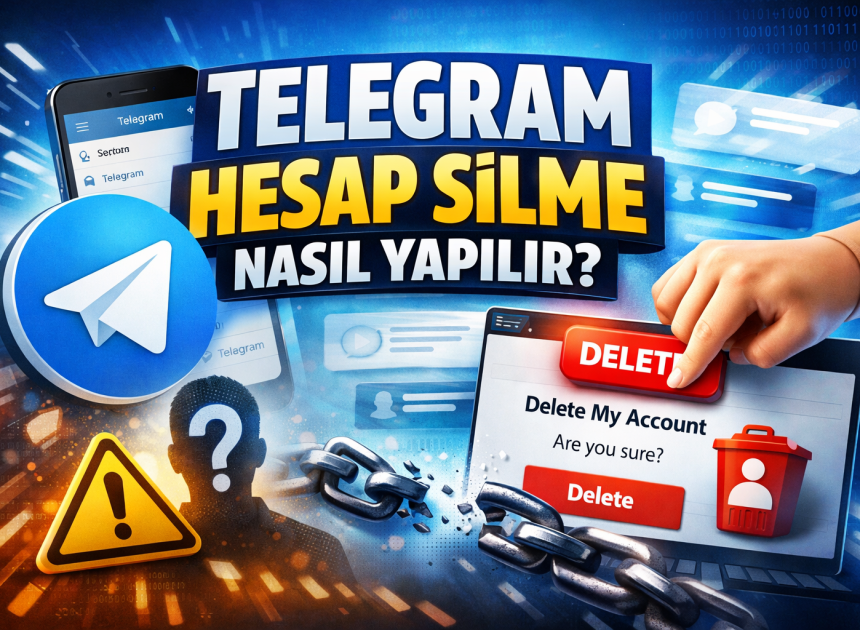 Telegram Hesap Silme Nasıl Yapılır? (2026 Güncel Rehber)