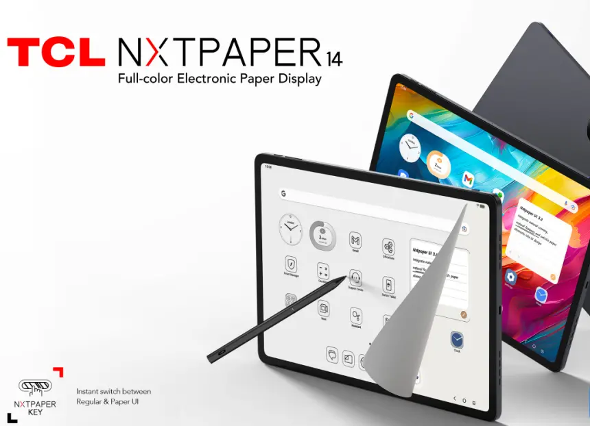 TCL NXTPAPER AMOLED göz yorgunluğunu azaltmayı hedefliyor