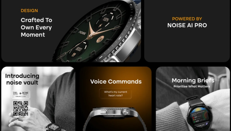 NoiseFit Halo 3 tanıtıldı: metal gövde, AMOLED ekran ve yapay zeka özellikleri tek pakette geliyor