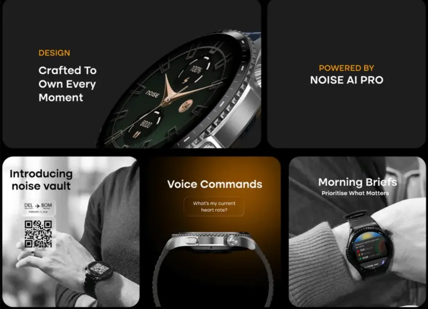 NoiseFit Halo 3 tanıtıldı: metal gövde, AMOLED ekran ve yapay zeka özellikleri tek pakette geliyor