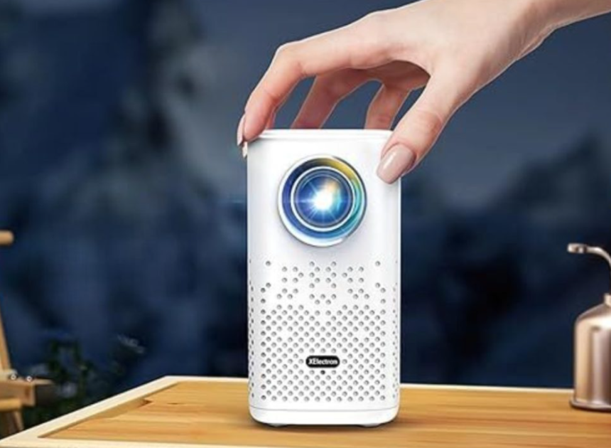 XElectron PocketBeam tanıtıldı: taşınabilir ve bataryalı akıllı projektör
