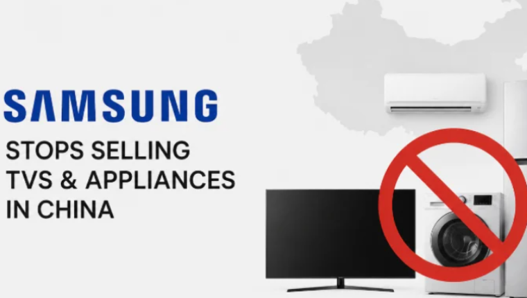 Samsung Çin’de televizyon ve beyaz eşya satışını durduruyor